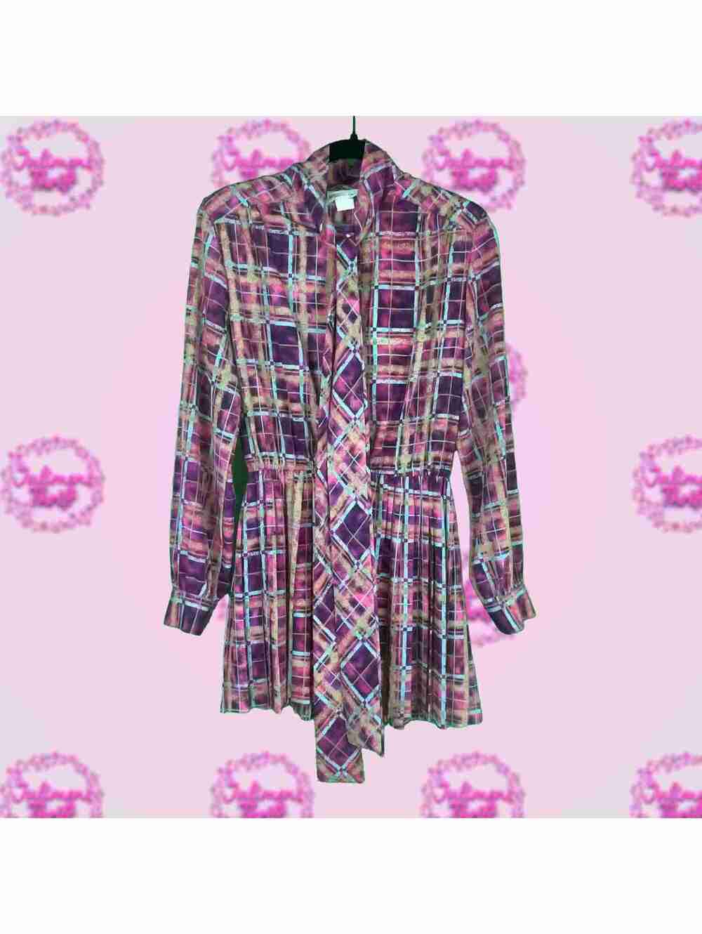 BROWNSTONE STUDIO Abstract Geometric Dress